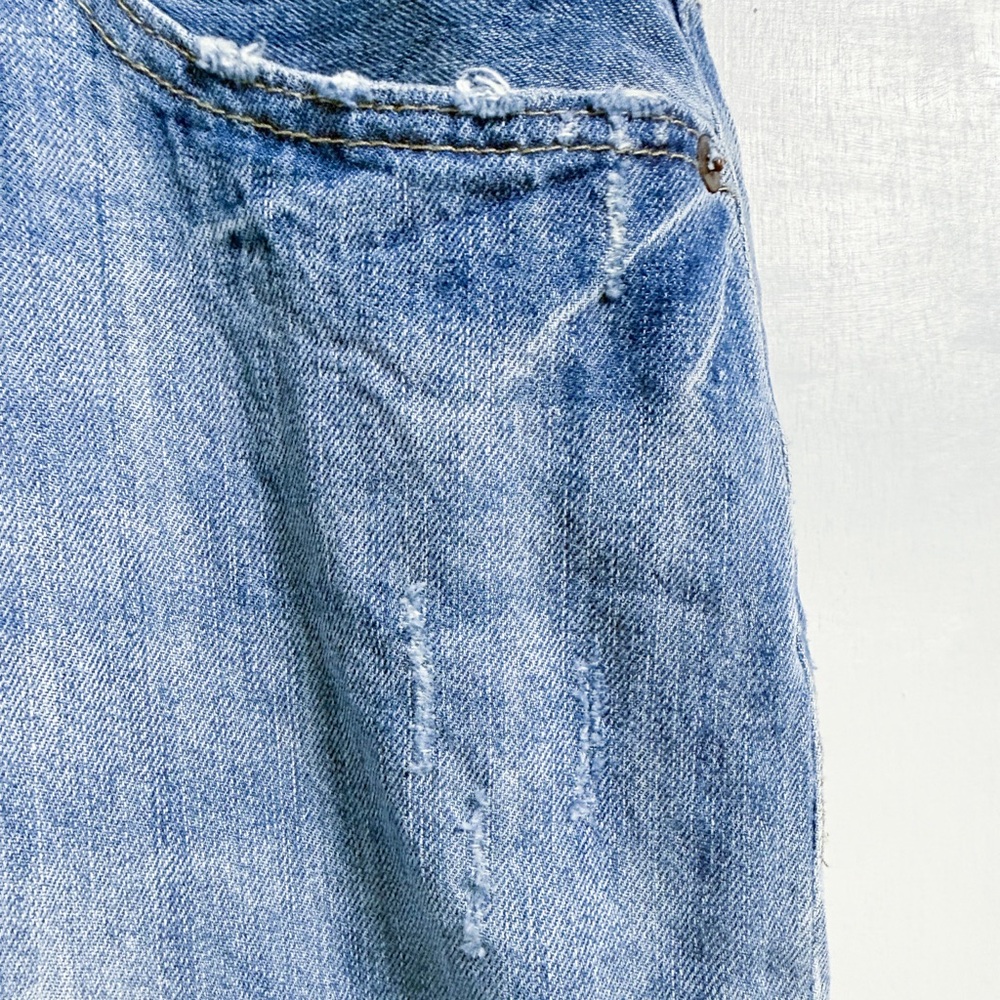 Aeropostale Relaxed Fit Jeans 40x34 Light Wash 100% Cotton Denim - Picture 10 of 16